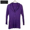 MeISSEYMIYAKE MI14FD501 Purple Button Front Jacket Jacket purpleUsed