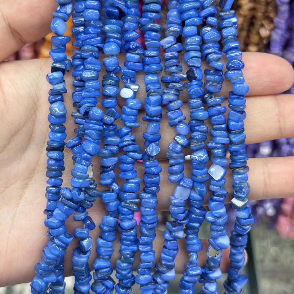 5mm Freshwater Shell Cube Beads for DIY Jewelry: String, Bracelet, Necklace Accessories