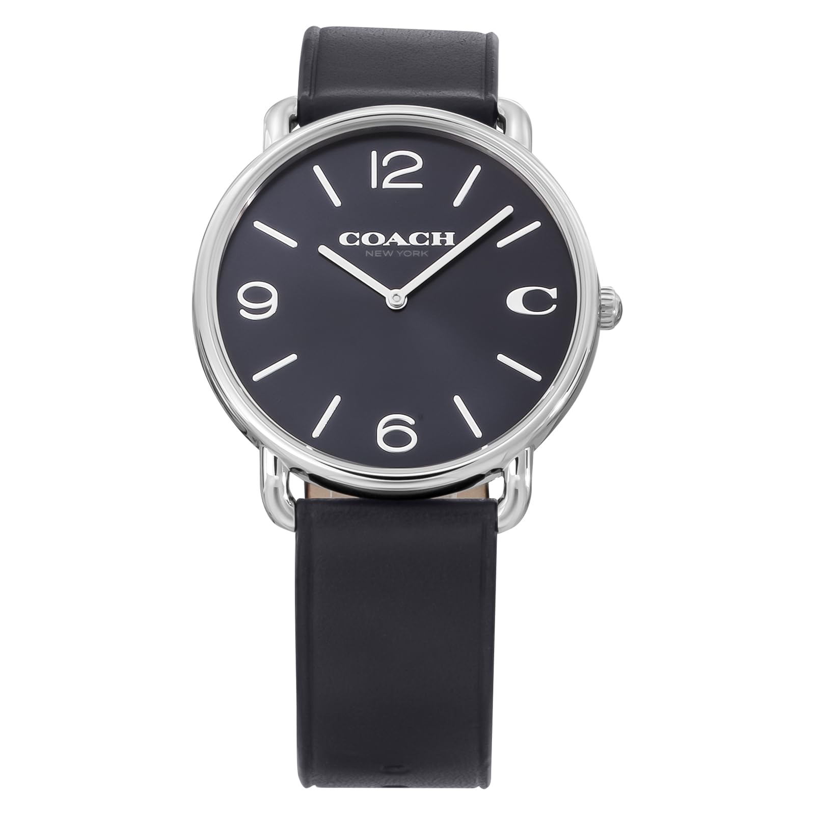

Watch ELLIOT Stainless Steel Mineral Glass Quartz Daily Waterproof 14602649 Navy [Coach] Men s [Item] тёмно-синий