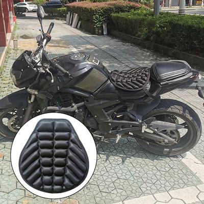 Motorrad-Sitzkissen, 3D, schwarz, rutschfest, Gel-Sitzkissen, Motorrad-Kissen, langlebig, Sonnenschutz, Komfort-Gel-Sitz, heißer Verkauf