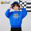 B.Duck Boys' Cartoon Round Neck Sweatshirt