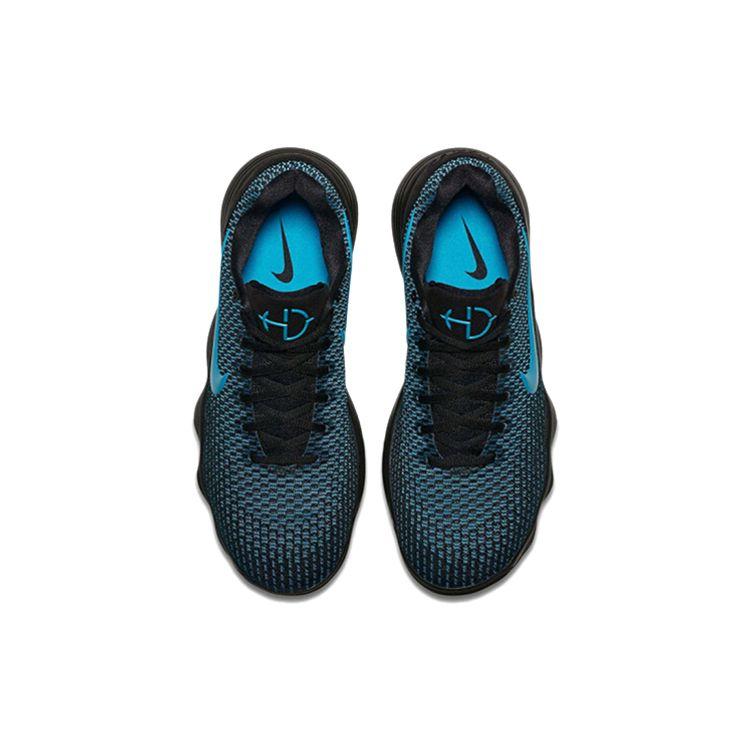 Nike Hyperdunk 2017 React Low Top Basketball Shoes Men Sneakers Black Blue 897637-005