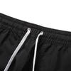 Vans Solid Color Outdoor Sports Elastic Waist Straight Loose Casual Shorts Women shorts Black VN0A5AR7BLK