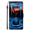 Cartoon-Lederhülle für Xiaomi Redmi Note 11 11S 12 Pro 5G Hülle Flip-Brieftasche für Xiaomi Civi 2 / Poco M5 Note12 Buch-Ständer