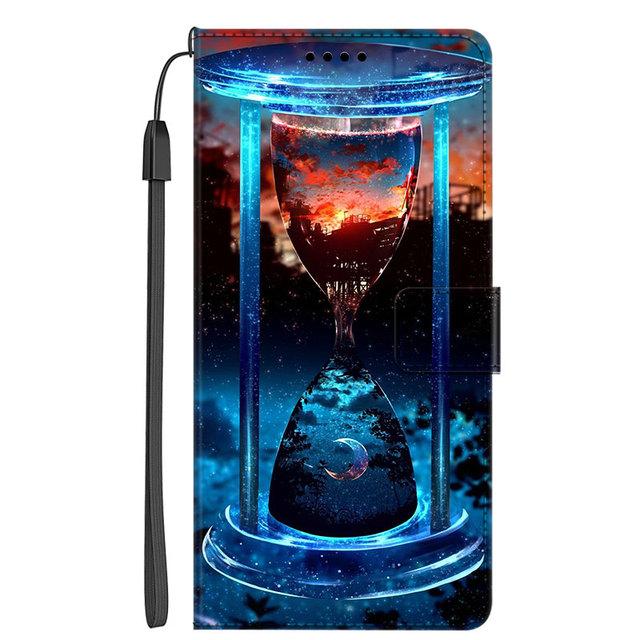 Cartoon-Lederhülle für Xiaomi Redmi Note 11 11S 12 Pro 5G Hülle Flip-Brieftasche für Xiaomi Civi 2 / Poco M5 Note12 Buch-Ständer