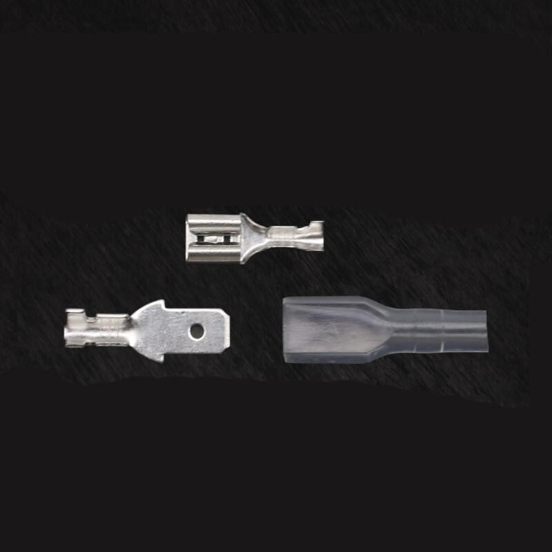 Jienuoli Quick Disconnect Crimp Terminals with Insulated Sleeves