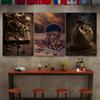 Vintage Coffee Beans Coffee Time Posters Prints Canvas Painting Wall Art Pictures For Kitchen Shop Room Decor Frameless Gifts