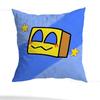 Game G-Geometry D-Dash-s Pillow Case Anti-dustmite Pillowcase Invisible Zipper Silky Short Plush Sofa Cushion Cover
