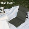 Outdoor Camping Folding Chair Portable Garden Beach Chairs Firm Backrest Cushion Picnic Hiking Traveling Park Lightweight Single