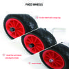 Portable Folding Kayak Trolley With Removable Wheels,Universal Canoe Hand Cart Dolly Boat Carrier Trolley Cart Transport