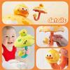 Kids Duck Umbrella Shower Children's Water Spray Bath Toy Spinning Fun Parent-Child Interactive Bath Toys