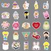 Skzoo Stickers 50 Pcs Stray Kids K Pop Group Animal Persona Waterproof Diy Decorative Decals For Laptop Phone Luggage K Pop Fans