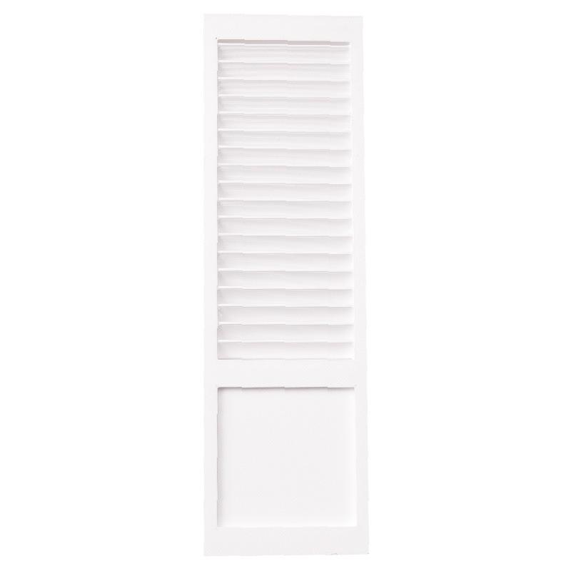 

1/12 Dollhouse Miniature Shutter Window Model Dollhouse Home Bedroom Furniture Living Room Decor Pretend Play Accessories білий