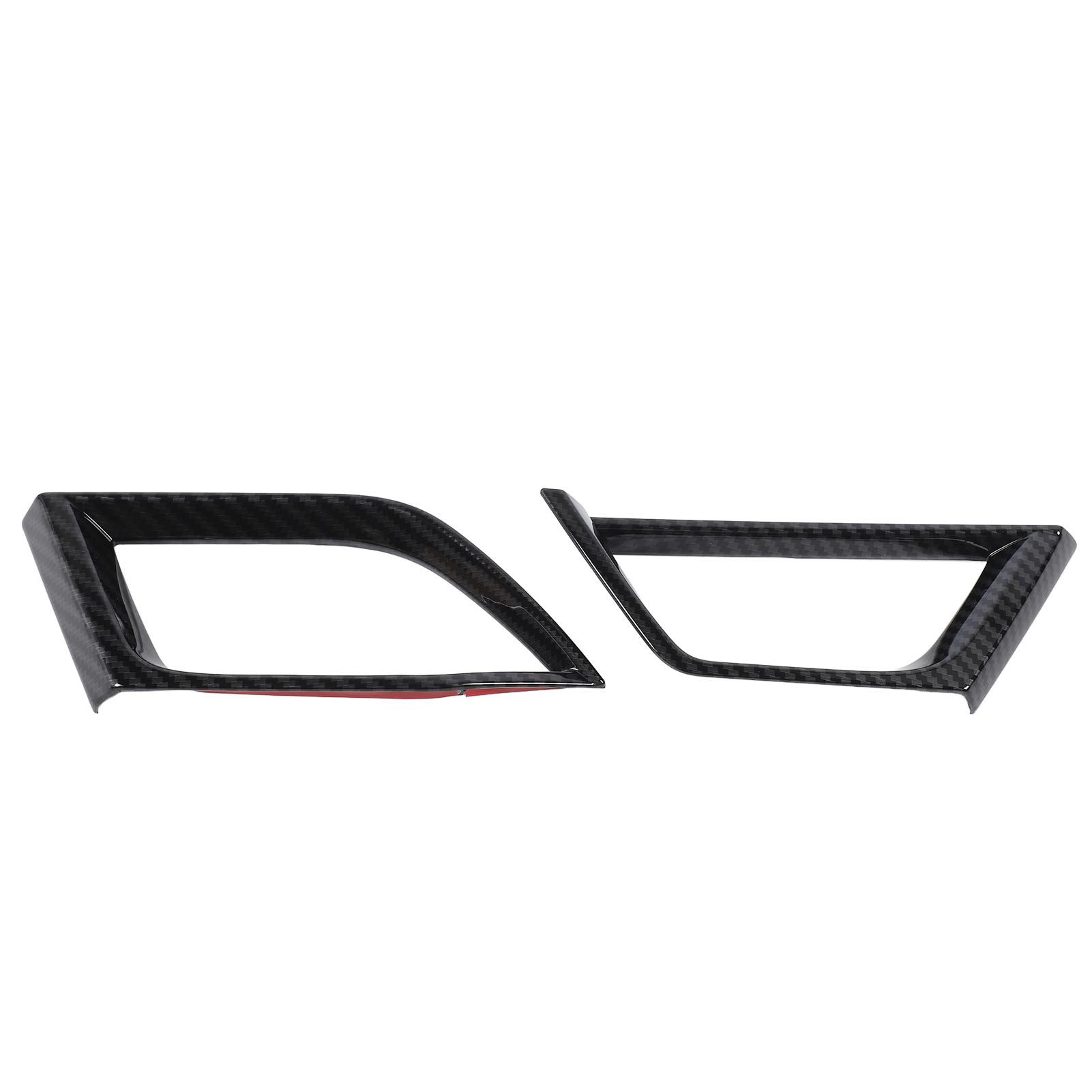 

Pair of Center Console Side Air Outlet Trim Left Right Easy Installation AC Vent Cover Trim for Cross XP210 2023 to 2024 Carbon Fiber Pattern
