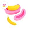 Banane Silikon Schokoladenform Lebensmittelecht Silikon Fondantform Zum Herstellen von Süßigkeiten Dessert Schokolade Gelee Kuchen Backwerkzeug