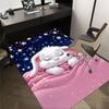 1PC Sleeping Bunny Extra Large Non-Slip Floor carpet, Office, family, bedroom, Studio - Large Area RugJ0321