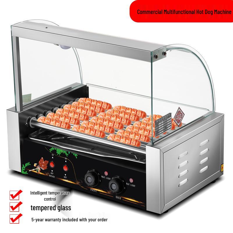 Kompakter automatischer drehender Hot-Dog-Maker