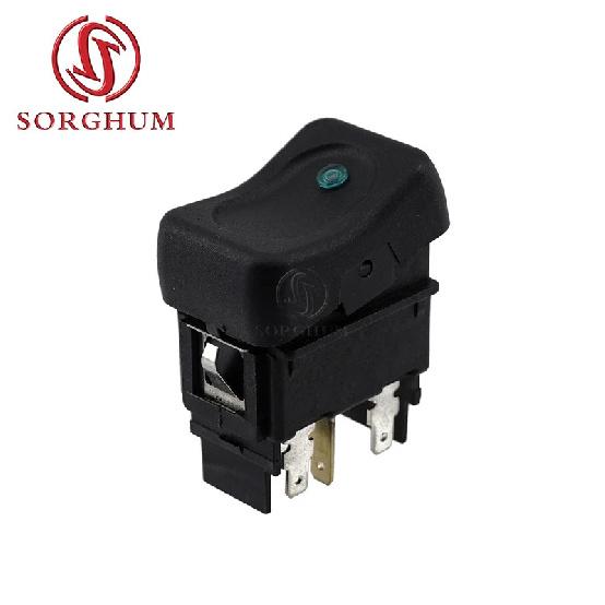 Sorghum 1488066 For Scania Serie 3 4 Truck Electric Single Push Button Power Window Lifter Control Switch Panel 838-88066 353621
