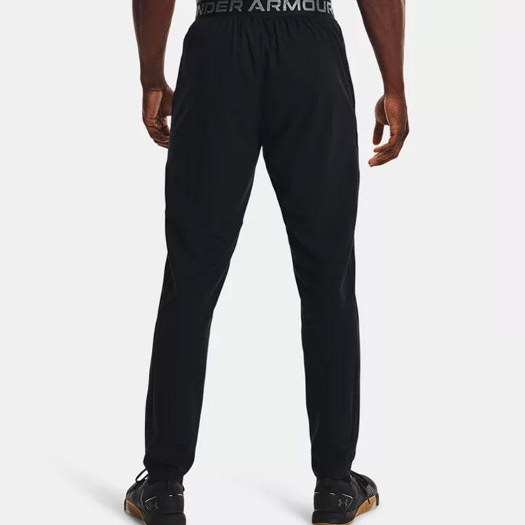 Under Armour Woven Training Running Pants Men Bottoms Black 1366214-001
