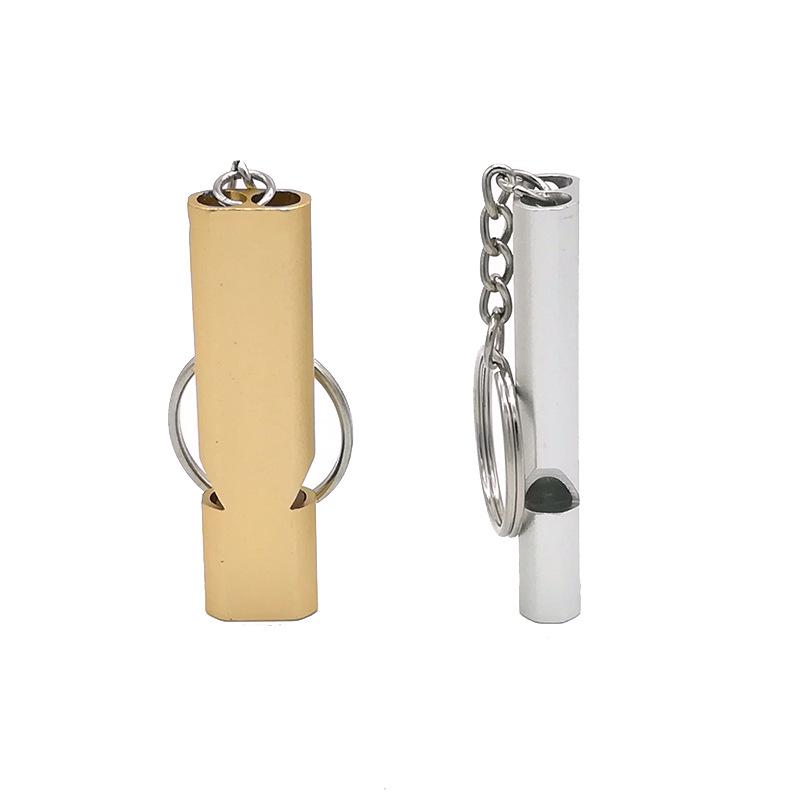 Double-Hole High-Pitched Outdoor Whistle for Sports Training and Survival