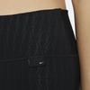 Nike Dámské fitness legíny Dri-Fit One Luxe s potiskem a středně vysokým pasem, černé DM7261-010