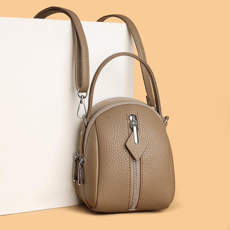 Nylon oblique span small bag, new casual large-capacity portable shell bag, shoulder mobile phone bag, versatile women's bag.