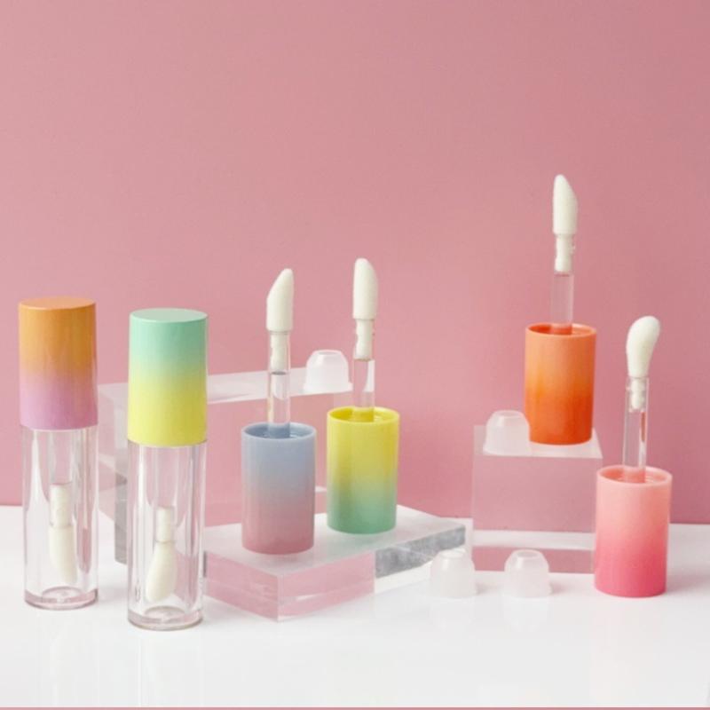 1Pcs 4ml DIY Lip Balm Tube Container With Cap Refillable Empty Lipstick Bottle Lip Gloss Tube Cosmetic Sample Container Package