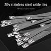 304 Stainless Steel Self-locking Cable Ties