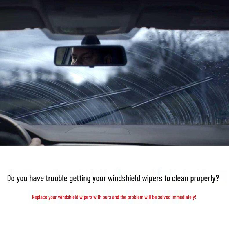 Frameless Universal Wiper Blade for Volkswagen Jetta - Multifunctional 6-Layer Design