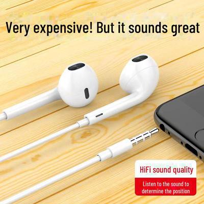In-Ear Wired Earphones for Sports, Gaming, and Karaoke - High Sound Quality, Android Compatible