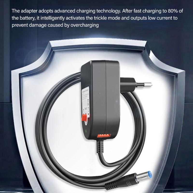 Adjustable 12V DC100-240V to DC5521 Power Supply Adapter 100-240V Input with Safety Protections