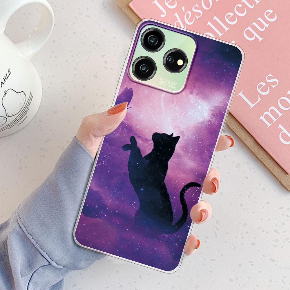 For ZTE Axon 50 Lite Case For ZTE Axon 40 Lite Cover Clear Protect Soft Silicone Phone Case For ZTE Axon 50 Lite Coque Fundas