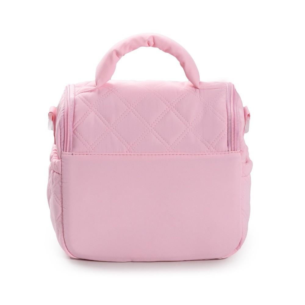 Quilted Puffer Insulated Lunch Bag Soft Cooler Thermal Bag Multi-functional Lunch Tote  Work