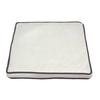 IRIS OHYAMA Airy Seat Cushion, Odor-Resistant, Fully Washable, Comfortable for Long Use, Breathable, and Less Stuffiness, White (CAR-4343)