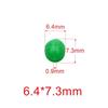 100pcs Anti-Collision Luminous Fishing Beads Cylindrical Glowing Fishing Space Stopper  Rock Fishing