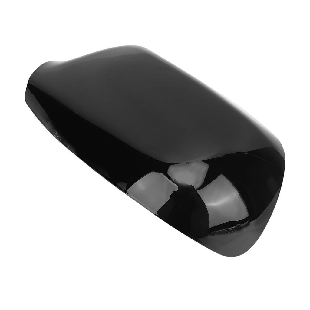 Rückspiegelkappe Glänzend Schwarz Stoßfest Kratzfest Außentür Seitenspiegelabdeckungen Links