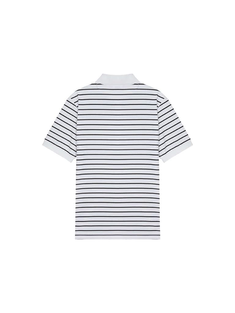NITINA Striped Collared T-Shirt Bk/St (Man)