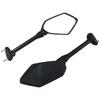 2 Pezzi/Coppia Specchietti Retrovisori Laterali Regolabili per Moto 8mm Per Kawasaki Ninja650R NINJA400R ER-6F Z1000SX