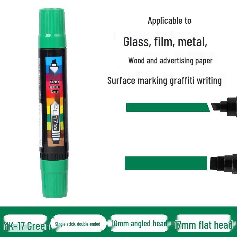 Feiluo Lang POP Double-headed Refillable Marker Pen for Posters and Advertising