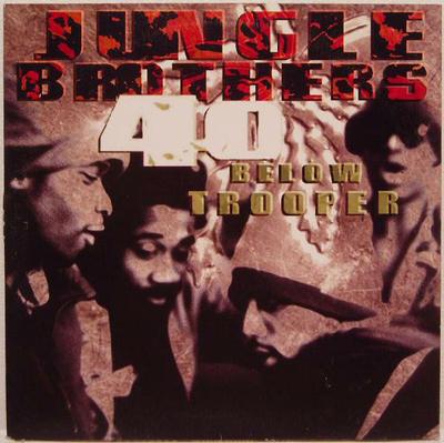 12inch Record JUNGLE BROTHERS - 40 Below Trooper 040764 Warner Bros. Re 1993 US Rap & Hip-Hop/R&B Used