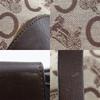 CELINE C Macadam Tote Bag Brown canvas Women Used