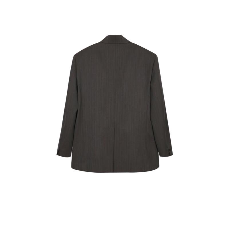 Less Women's Merino Wool Longline Blazer
