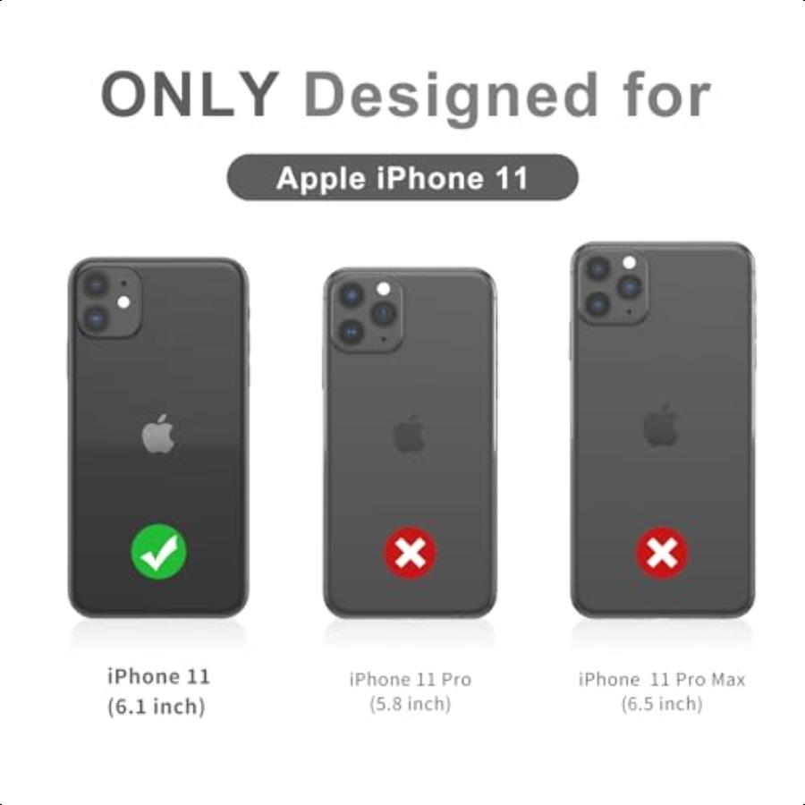 

для iPhone 11 Чехол Милый [Не трогай мой телефон] Противоударный Двухслойный Сверхпрочный Защитный Силиконовый Пластиковый Чехол для Девочек Женщин United States