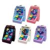 Mini Arcade Dance Machine Keychain with Music Reaction Training Handheld Game Console Kids Adults Battery Operated Dance Game Machine Keyring Toy