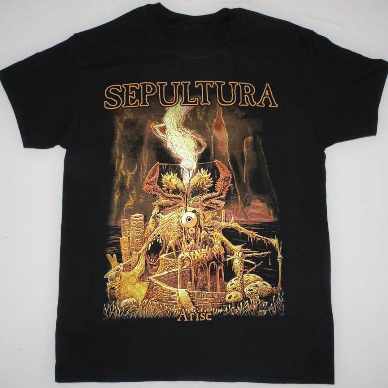 

inspired SEPULTURA - Arise Short Sleeve Gift For Fan All Size Men s Shirt Unisex T-Shirt L