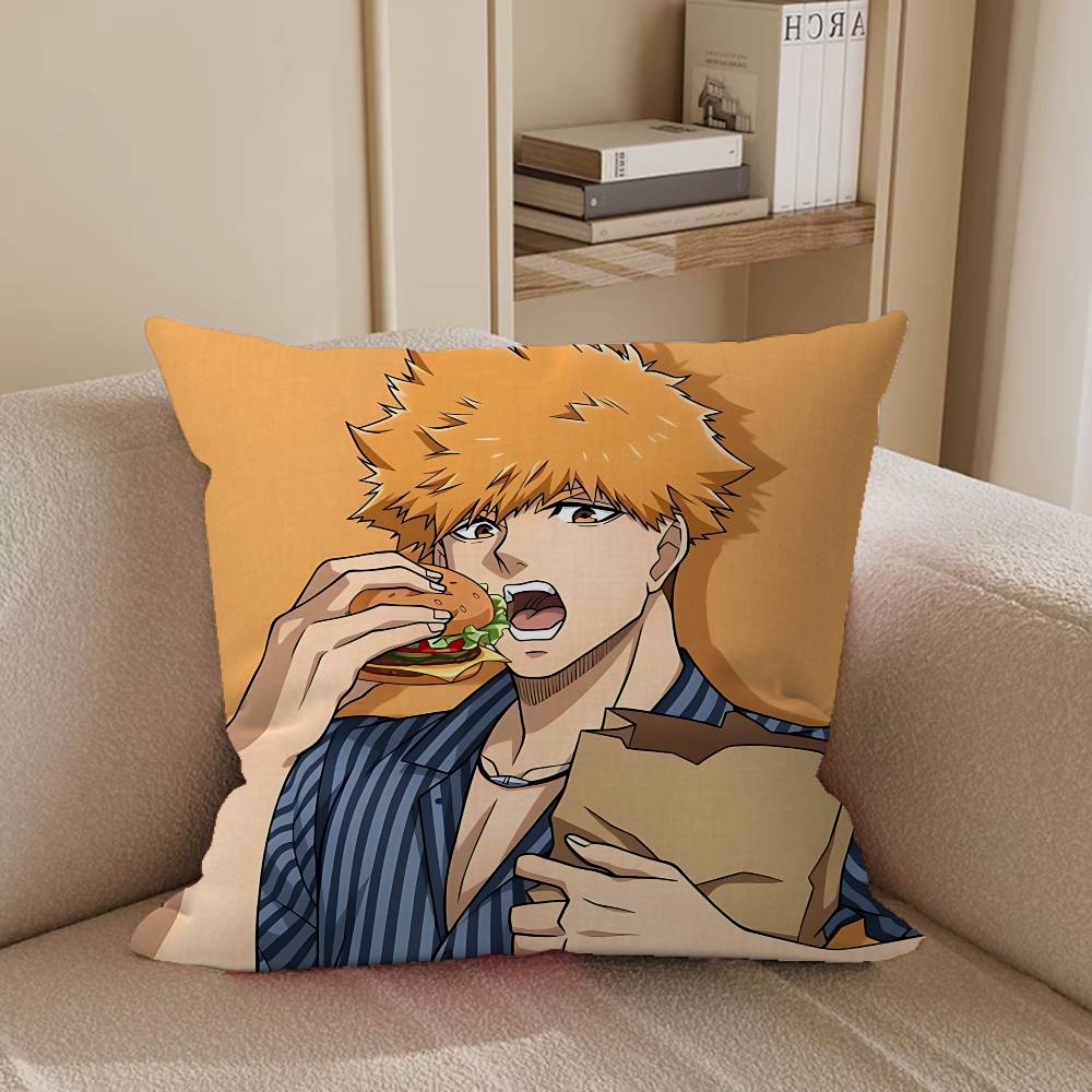RensukeS ANIME K-kunigami Decorative Room Aesthetics Pillow Case Home Decor Bedroom Sofa Bed Couch Pillow Cover 45x45