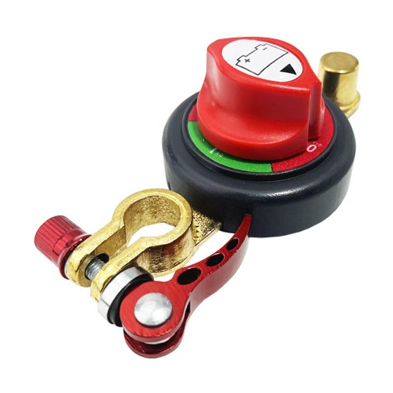

Heavy Duty Battery Disconnect Switches Waterproof Design Suitable For Motorhome Car Boat Campers Electrical Modification 1