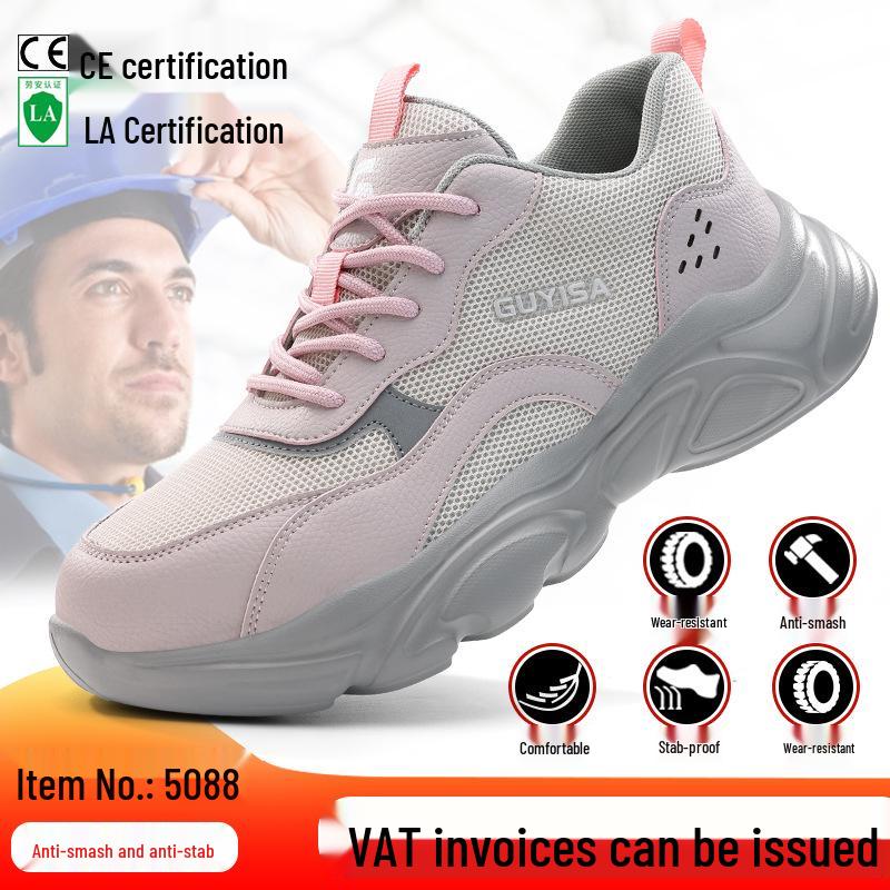 נעלי בטיחות לנשים: קלי משקל, נוחות, מגני פלדה, עמידים בפני מכה וחדירה, מתאימים לכל העונות