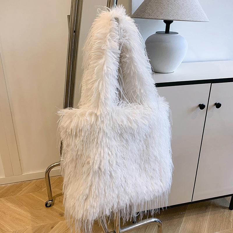 New autumn and winter fashion armpit large-capacity shoulder bag women's hair bag commuter handbag