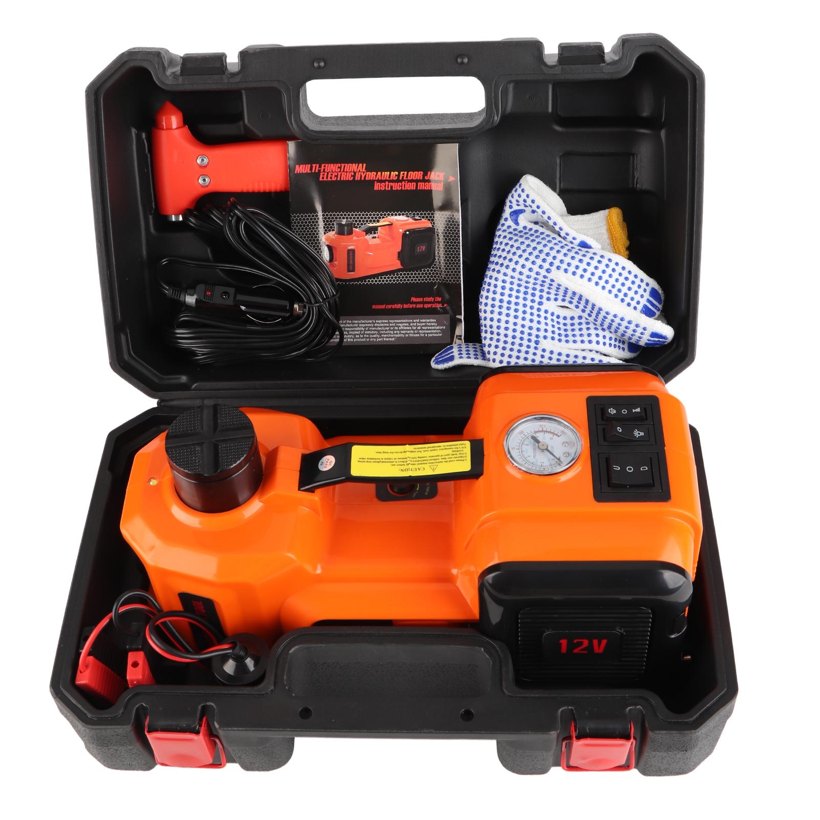 

5-тонный 12-вольтовый автомобильный электрический гидравлический напольный домкрат для гаражного и аварийного оборудования, автомобильный гидравлический домкрат